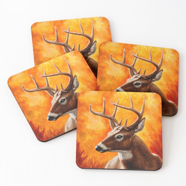 Item preview, Whitetail Deer Buck Portrait designed and sold by csforest.