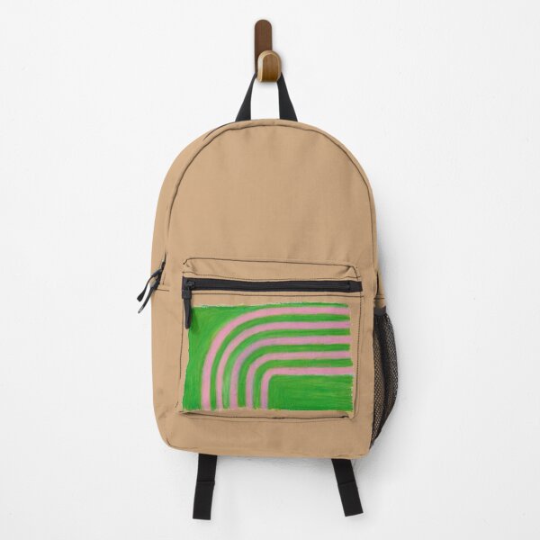 Item preview, Pink strips on Green designed and sold by lion-house.