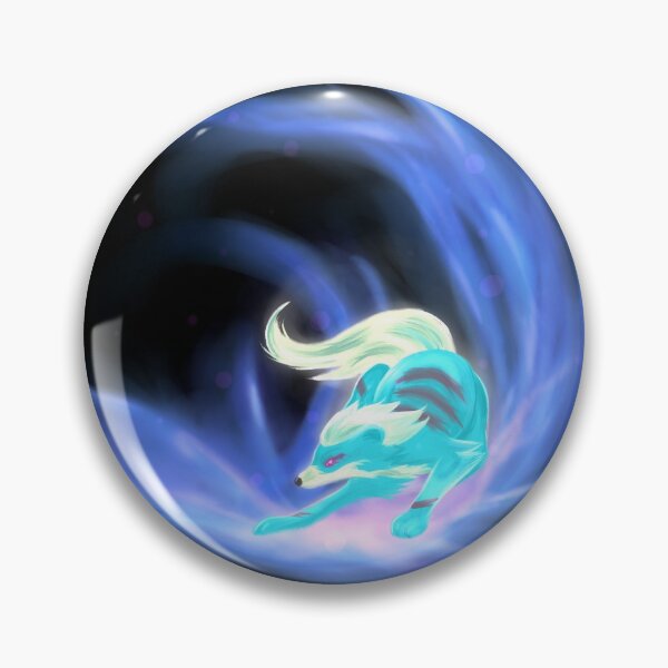 Item preview, Shiny blue fire dog  designed and sold by Sindere-Chan.