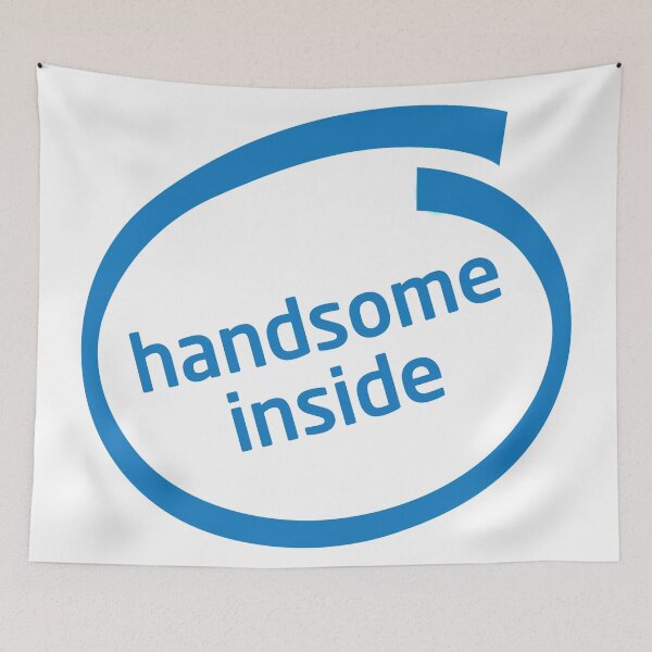 Item preview, Handsome inside T-shirt designed and sold by rhainlds.