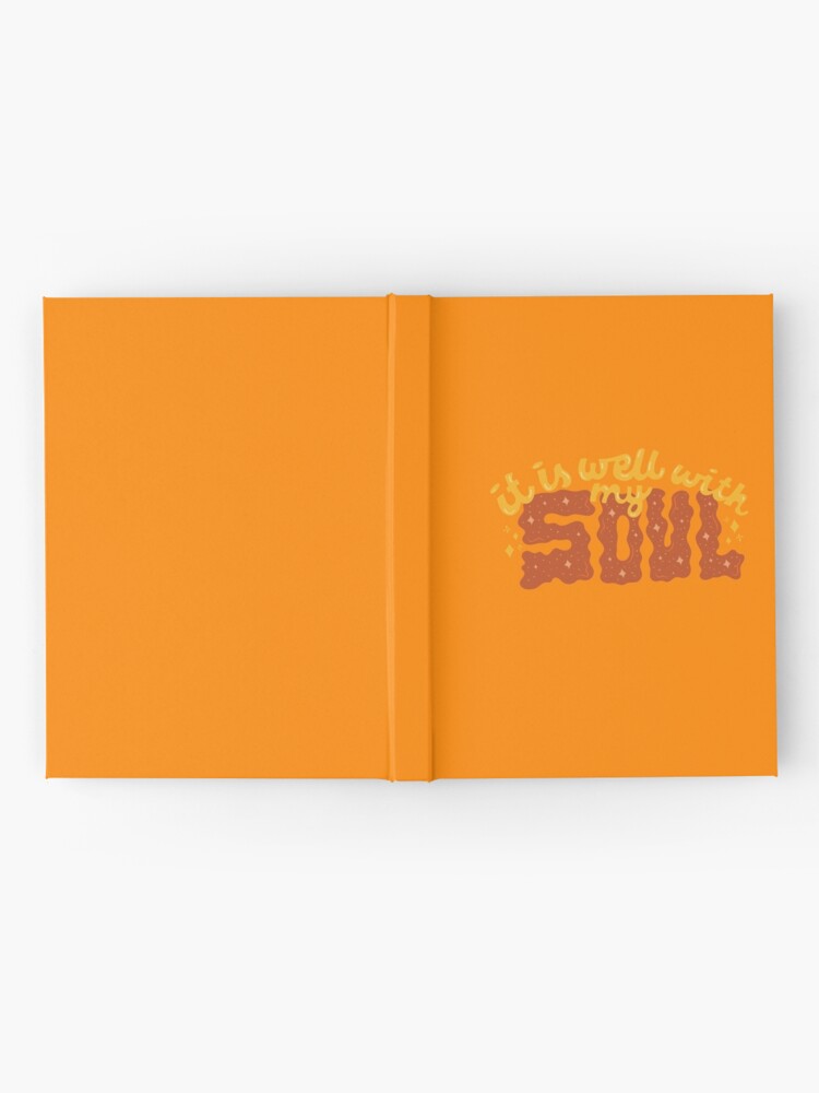 Alternate view of It is well with my Soul Hardcover Journal