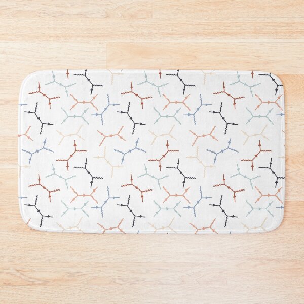 Item preview, Compton scattering Feynman diagrams on White designed and sold by Hodgepodge Bricolage.