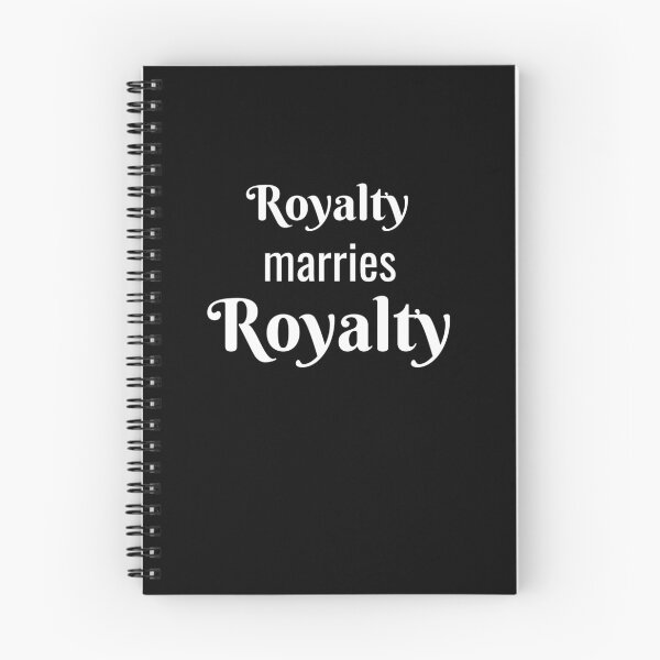 Item preview, Royalty marries royalty Christian Singles typography designed and sold by sinceanna.