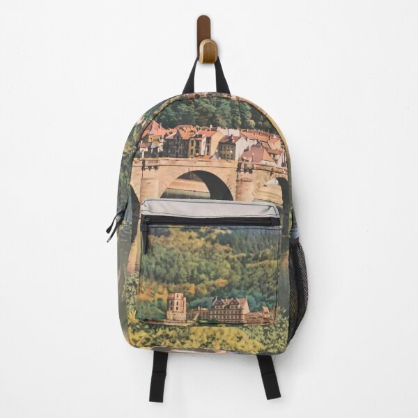 Item preview, Heidelberg vintage travel poster designed and sold by stickart-marek.