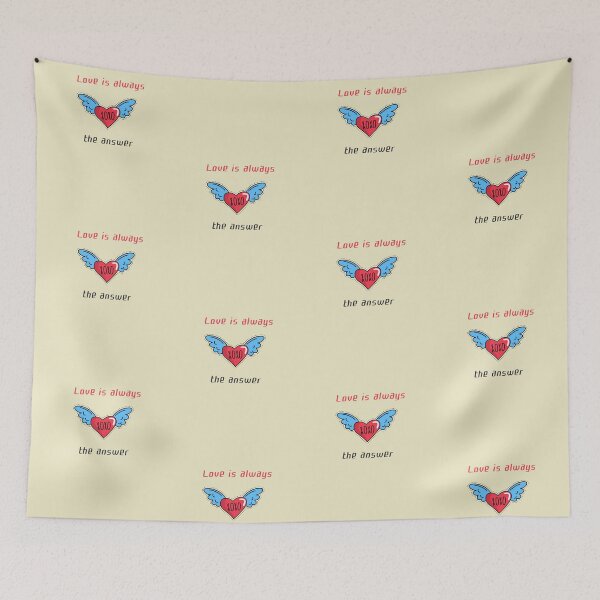 Item preview, love is always the answer - love you design - xoxo designed and sold by cathelkav.
