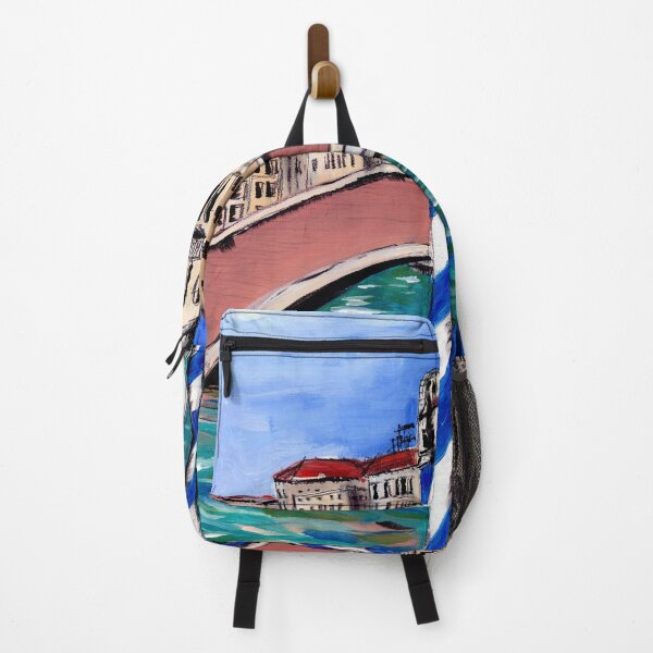 Item preview, Blue Poles (Venice) designed and sold by BlackSwanArt.