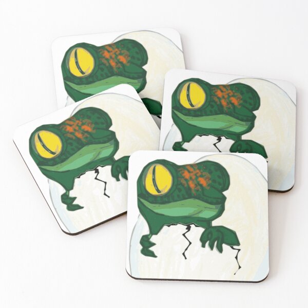 Item preview, Derived Product - Hand-drawn gecko Hatchling designed and sold by Eejee-SK.
