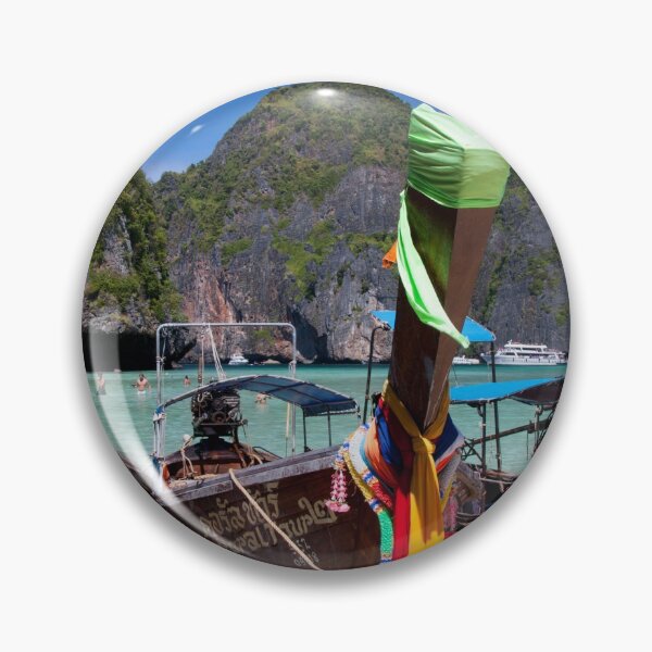 Item preview, Thailand Ko Phi Phi Beach & Boats in Color designed and sold by Photoluminous.