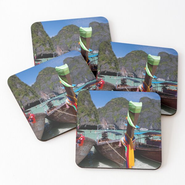 Item preview, Thailand Ko Phi Phi Beach & Boats in Color designed and sold by Photoluminous.