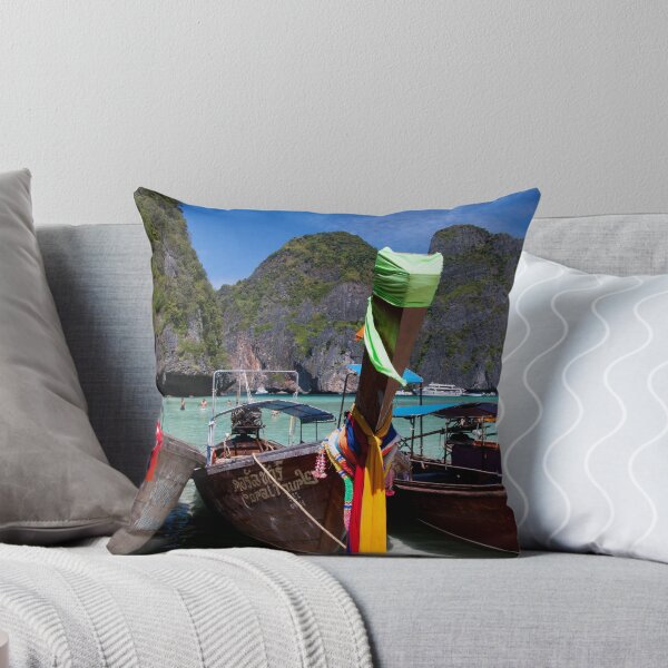 Item preview, Thailand Ko Phi Phi Beach & Boats in Color designed and sold by Photoluminous.