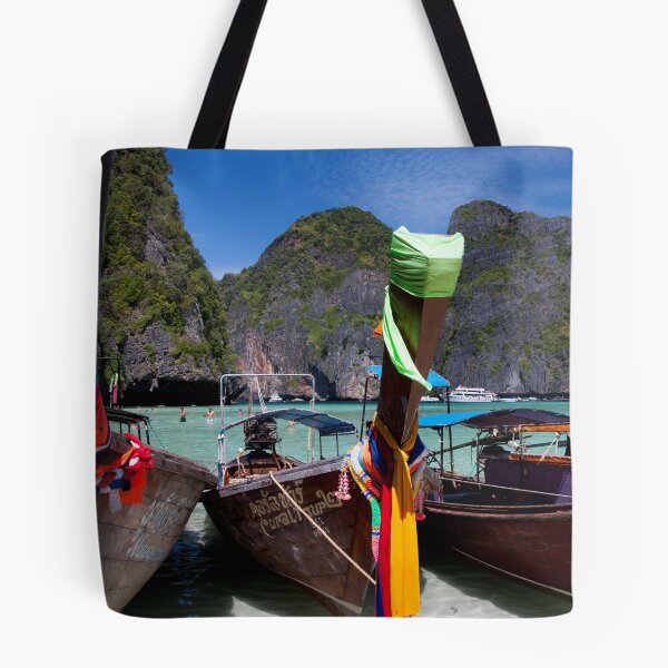 Item preview, Thailand Ko Phi Phi Beach & Boats in Color designed and sold by Photoluminous.
