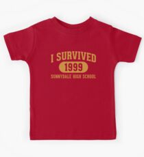 I Survived Sunnydale High Kids Tee