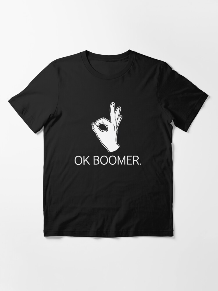 OK BOOMER - Cincinnati Bengals Helmet Essential T-Shirt for Sale