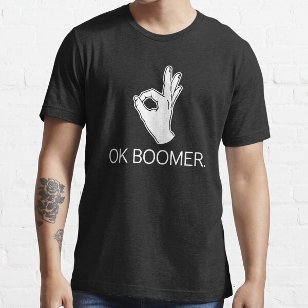 OK BOOMER - Cincinnati Bengals Helmet Essential T-Shirt for Sale by  bigberzerk