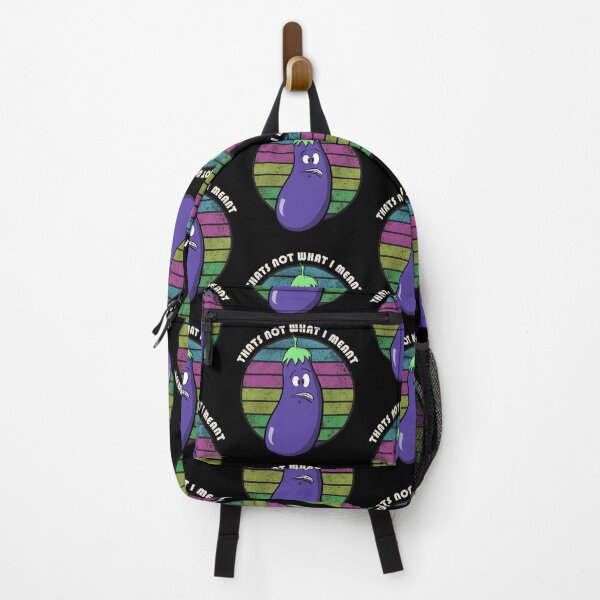 Item preview, Vintage Eggplant Emoji Funny Quote That's Not What I Meant designed and sold by wdyoungblood.