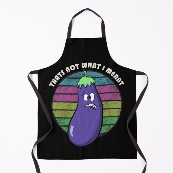 Item preview, Vintage Eggplant Emoji Funny Quote That's Not What I Meant  designed and sold by wdyoungblood.