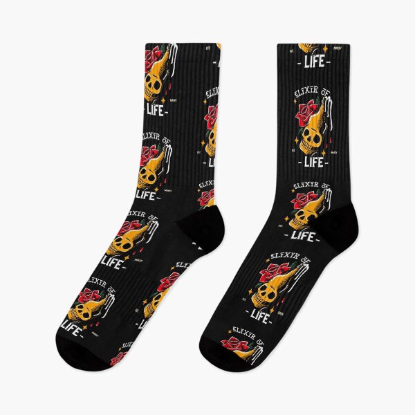 Item preview, Elixir of Life. Skull Beer. Alcohol Potion. Dark background designed and sold by shirtdan.