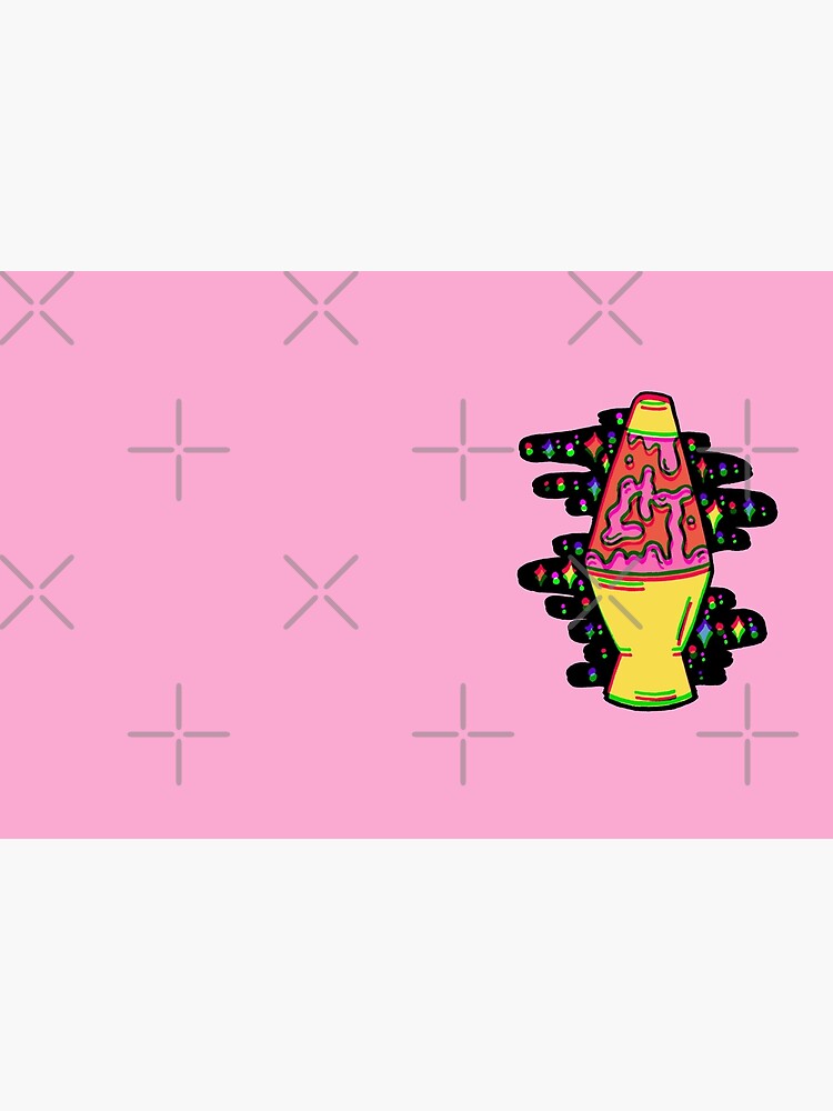 Lit Lava Lamp in pink in 3D by doodlebymeg