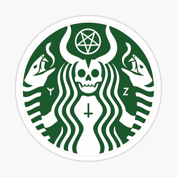 The satan-buck Sticker