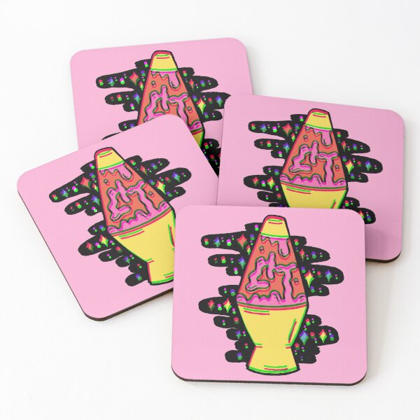 Item preview, Lit Lava Lamp in pink in 3D designed and sold by doodlebymeg.