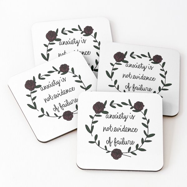 Item preview, Anxiety Is Not Evidence Of Failure designed and sold by KMumey Designs.