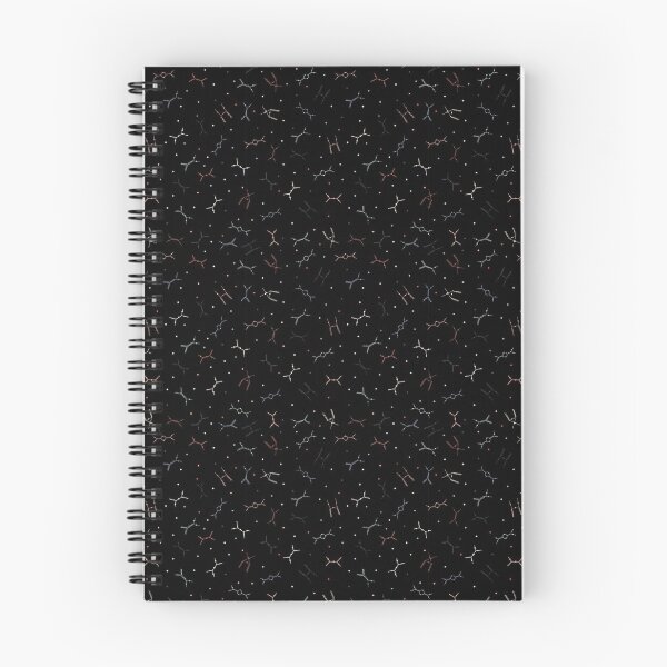 Item preview, Ditzy Feynman diagrams and Particles on Black designed and sold by Hodgepodge Bricolage.