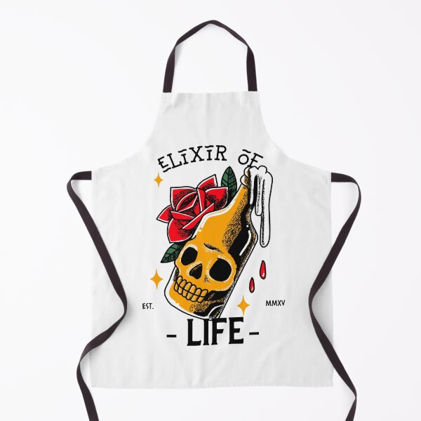 Item preview, Elixir of Life. Skull Beer. Alcohol Potion. Light background designed and sold by shirtdan.