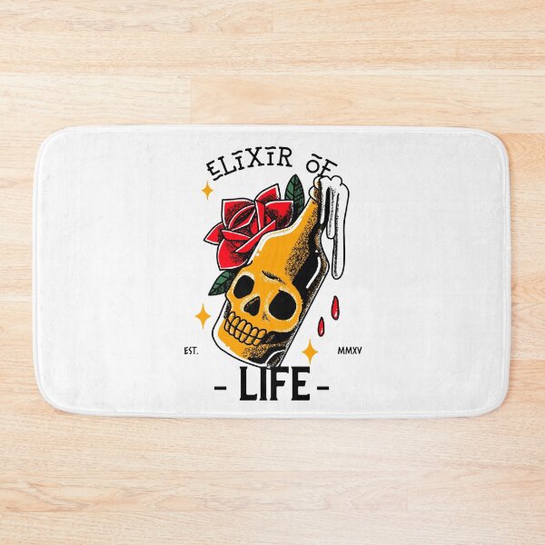 Item preview, Elixir of Life. Skull Beer. Alcohol Potion. Light background designed and sold by shirtdan.