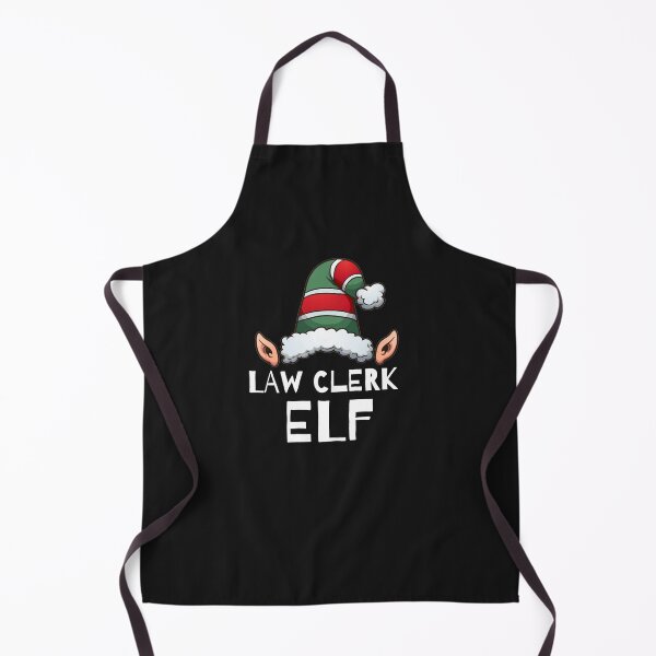 Item preview, Law Clerk Elf Christmas Holidays Xmas Elves designed and sold by losttribe.