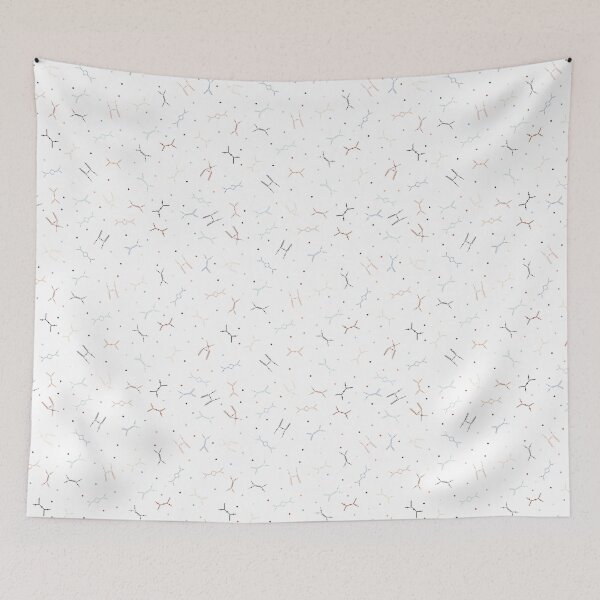 Item preview, Ditzy Feynman diagrams and Particles on White designed and sold by Hodgepodge Bricolage.