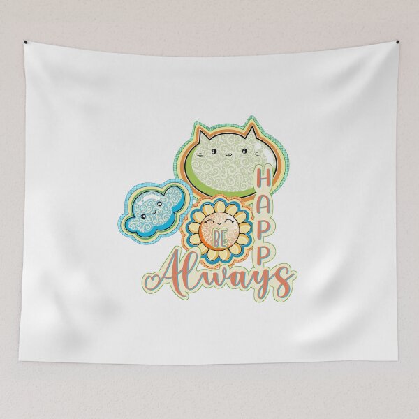Item preview, Always Be Happy designed and sold by Bella-Trinity-.