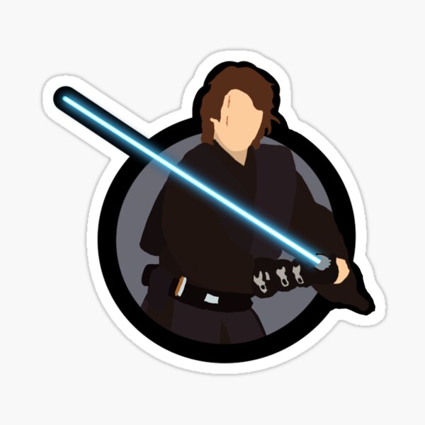 Cartoon Anakin Sticker