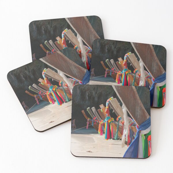 Item preview, Artistic View of Thailand Ko Phi Phi Beach & Boats in Color designed and sold by Photoluminous.