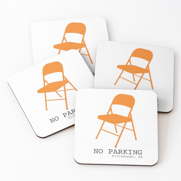 Item preview, No Parking - Pittsburgh (orange) designed and sold by MajesticEyesore.