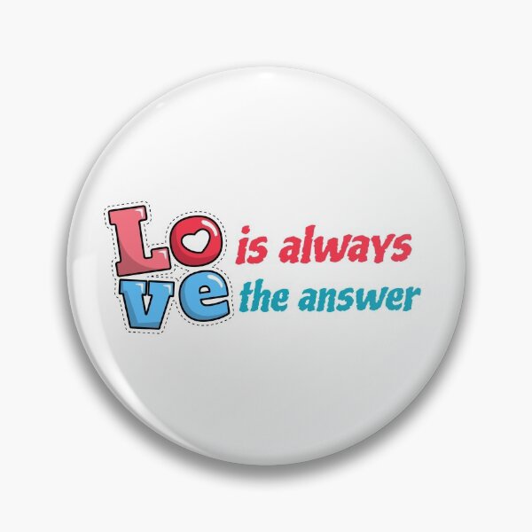 Item preview, love is always the answer - love you design - xoxo designed and sold by cathelkav.
