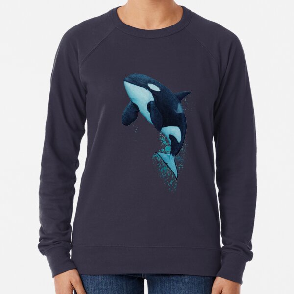 Killer online whale sweatshirt