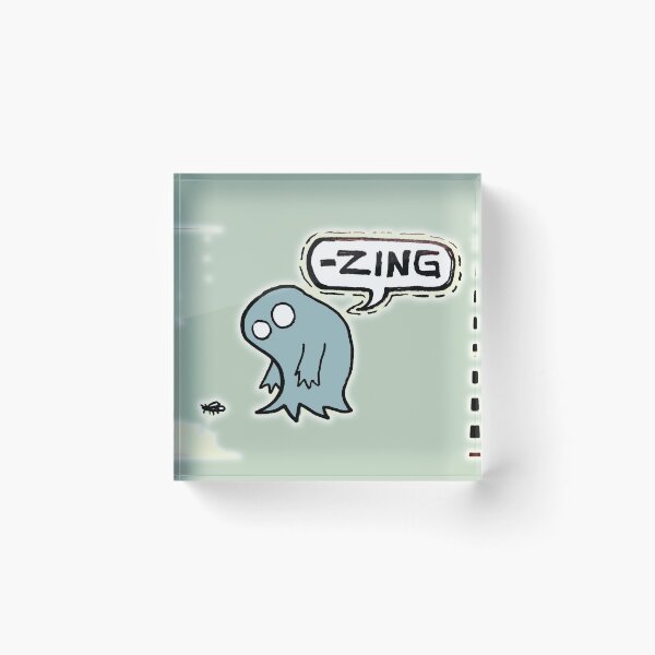 Item preview, Ghost Staring At A Bug designed and sold by Down The Drane.