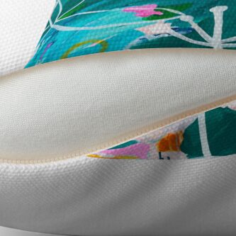 Alternate view of Jungle Vibes Throw Pillow