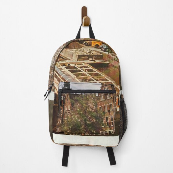 Item preview, Amsterdam Holland vintage travel poster designed and sold by stickart-marek.