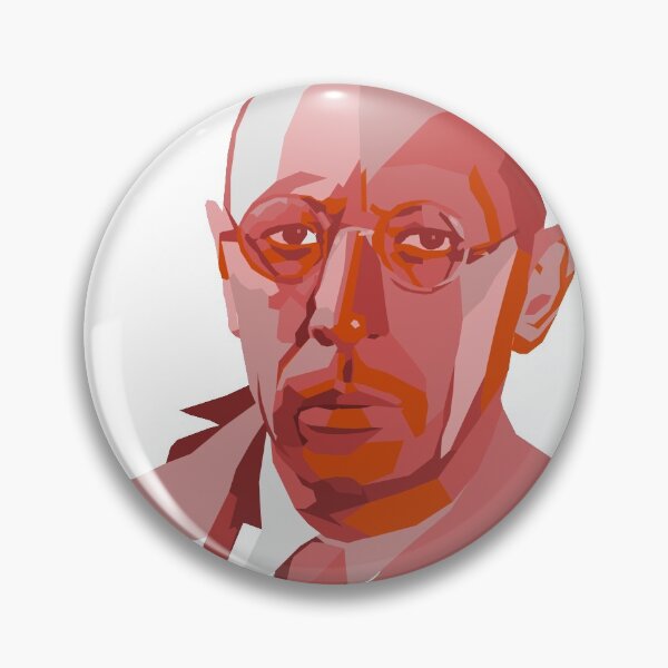 Item preview, Igor Stravinsky WPAP Red Composer Portrait designed and sold by JeanSzB.