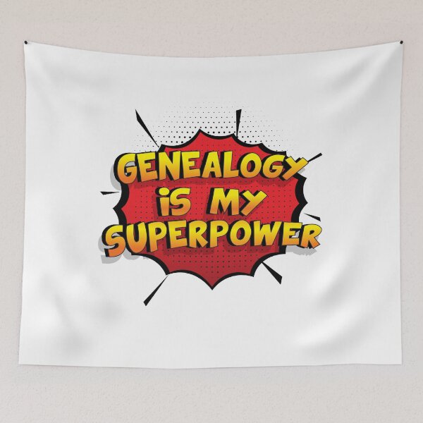 Item preview, Genealogy is my Superpower Funny Design Genealogy Gift designed and sold by Custom365.
