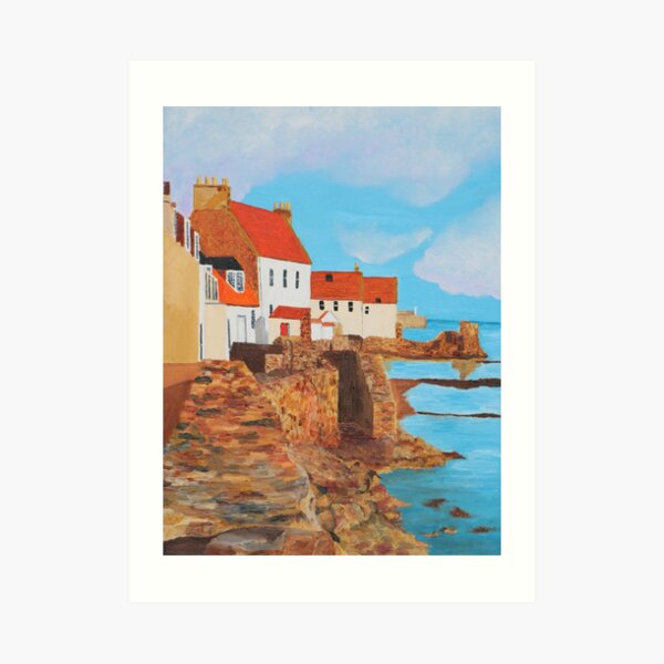 Pittenweem West Shore 2 Art Print