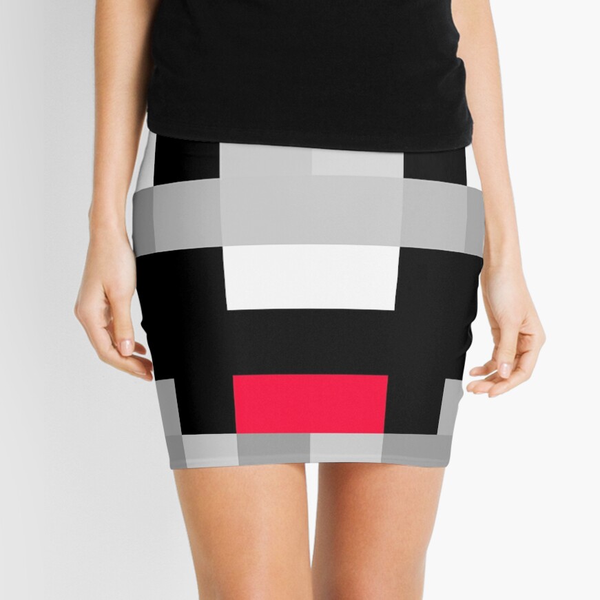 Explodingtnt Minecraft Skin Mini Skirt By Youtubedesign Redbubble - explodingtnt roblox skin