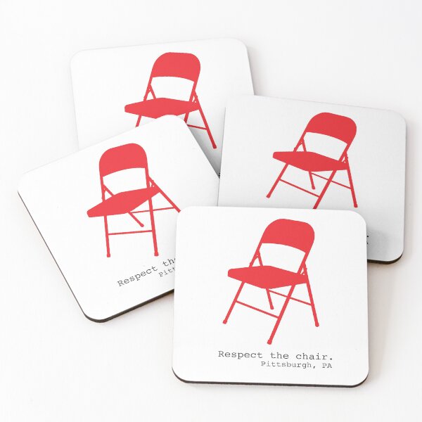Item preview, Respect the Chair - Pittsburgh (red) designed and sold by MajesticEyesore.