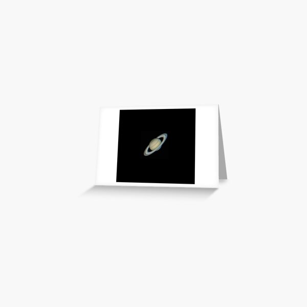 Saturn Greeting Card