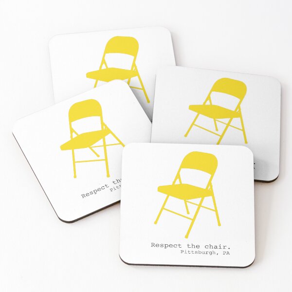 Item preview, Respect the Chair - Pittsburgh (yellow) designed and sold by MajesticEyesore.