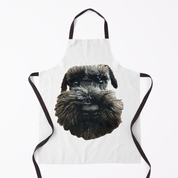 Item preview, Schnauzer Cute Dog with Beard designed and sold by ElegantCat.