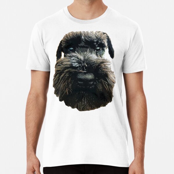 Broccoli beard hipster eco schnauzer gift' Men's T-Shirt