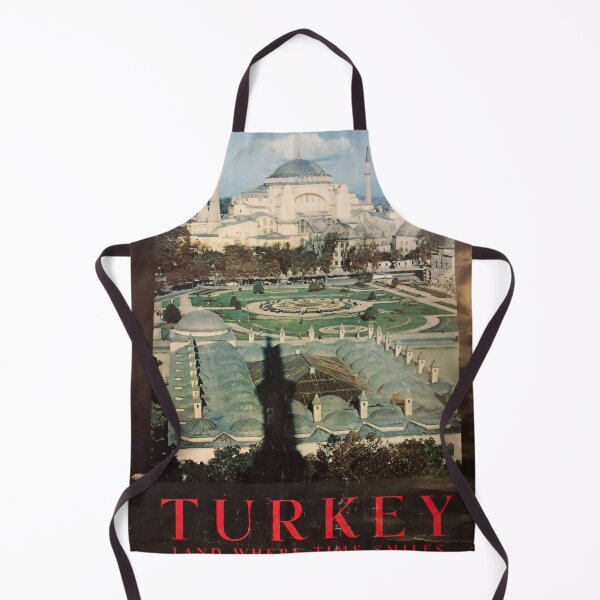 Artikelvorschau, Turkey vintage travel poster entworfen und verkauft von stickart-marek.