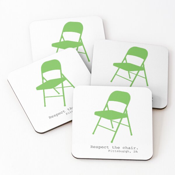 Item preview, Respect the Chair - Pittsburgh (green) designed and sold by MajesticEyesore.